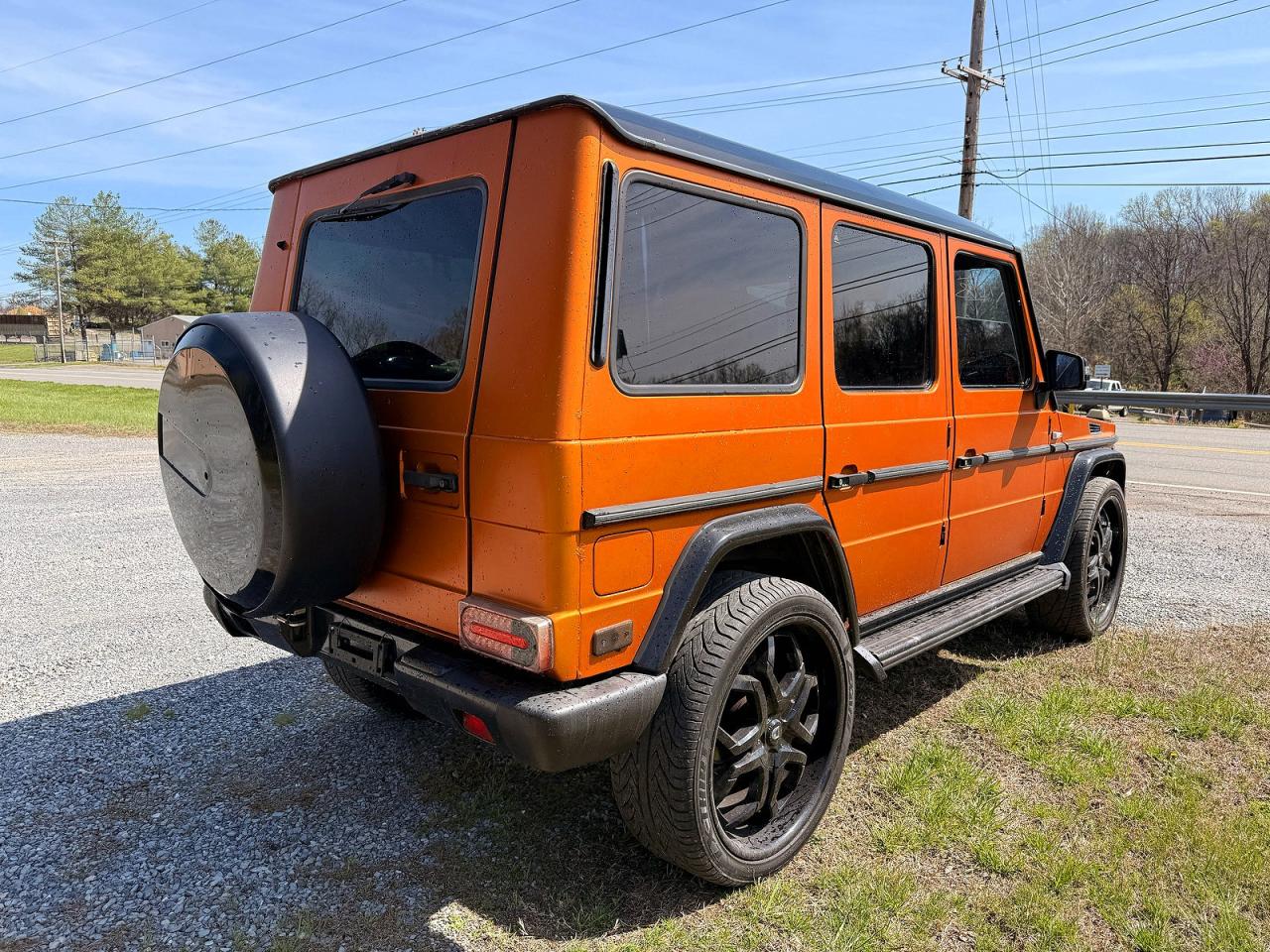 2002 MERCEDES-BENZ G-class VIN WDCYR49E32X128378 photo 4