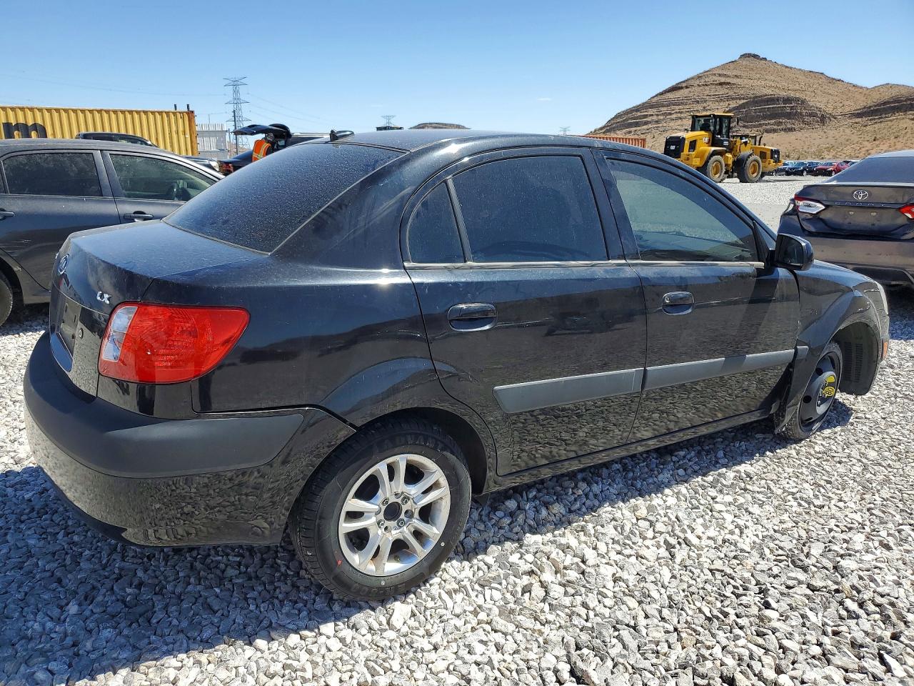 2009 Kia Rio VIN KNADE223696469459 photo 3