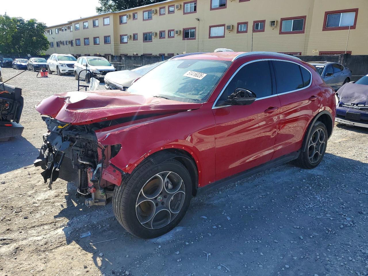 2018 Alfa Stelvio VIN ZASFAKAN7J7B64374 photo 1