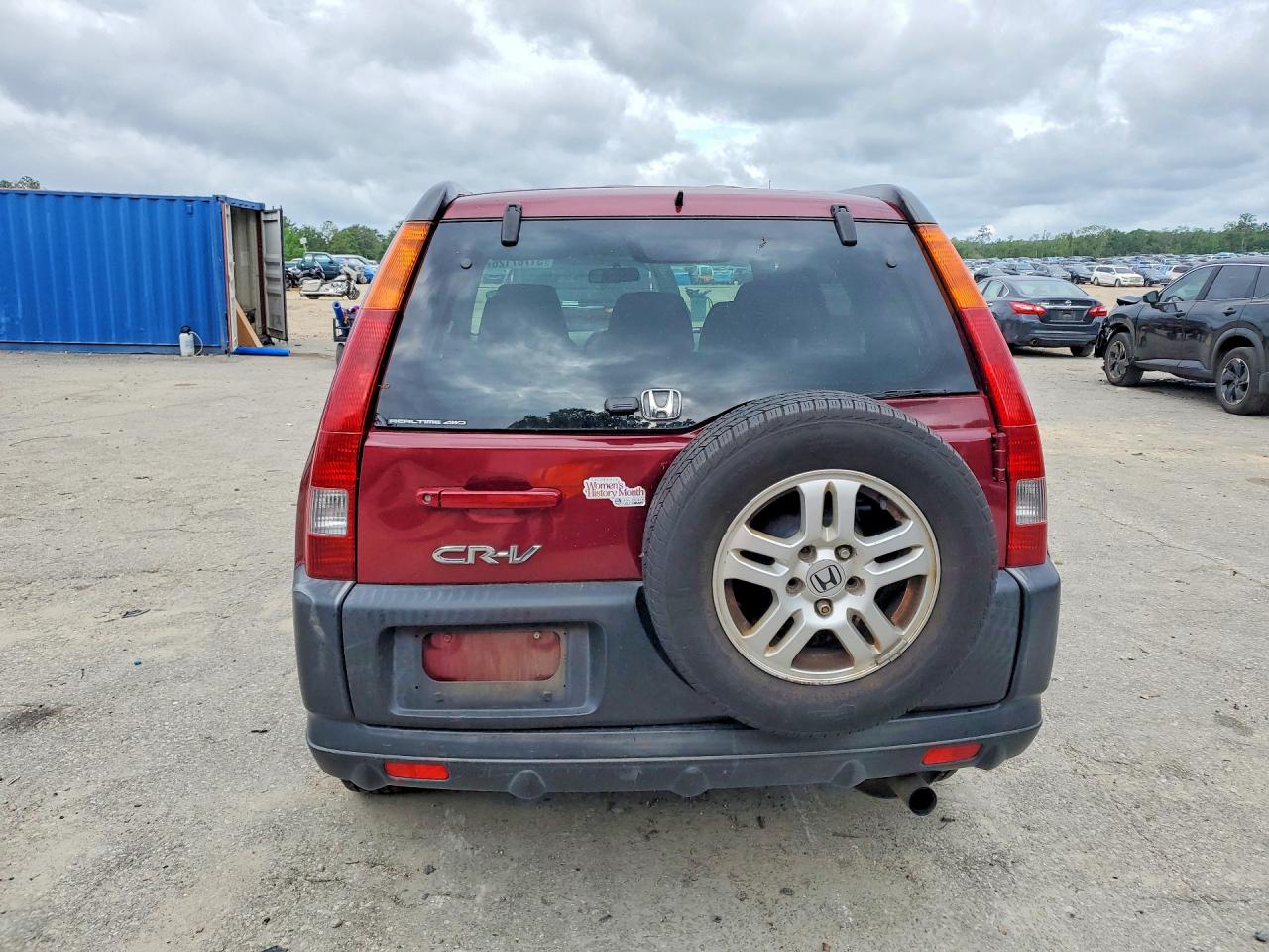 2003 HONDA Crv VIN JHLRD788X3C027324 photo 6
