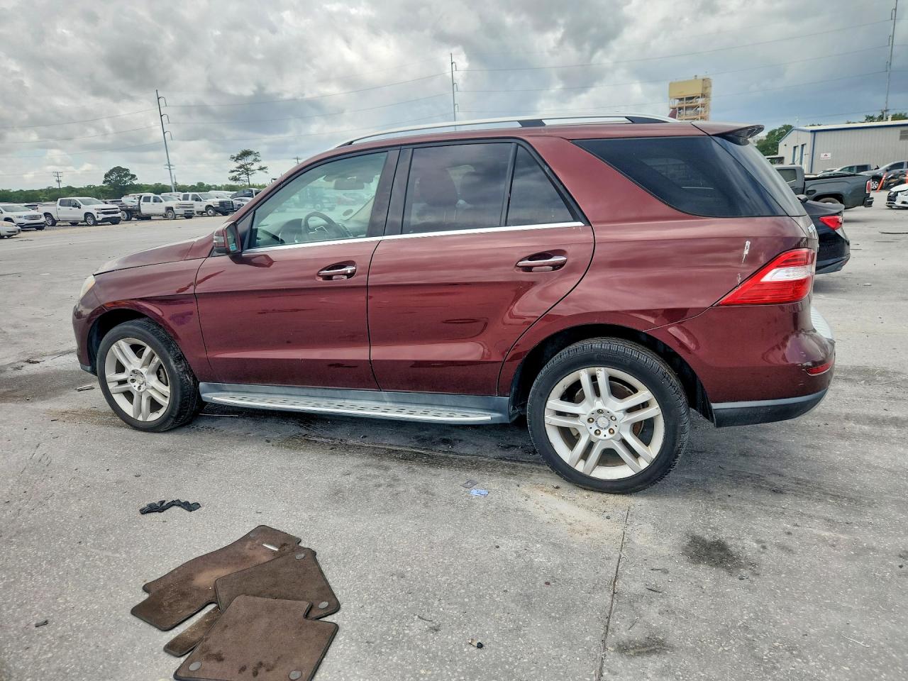 2014 Mercedes-Benz M-class VIN 4JGDA5JB6EA411959 photo 2
