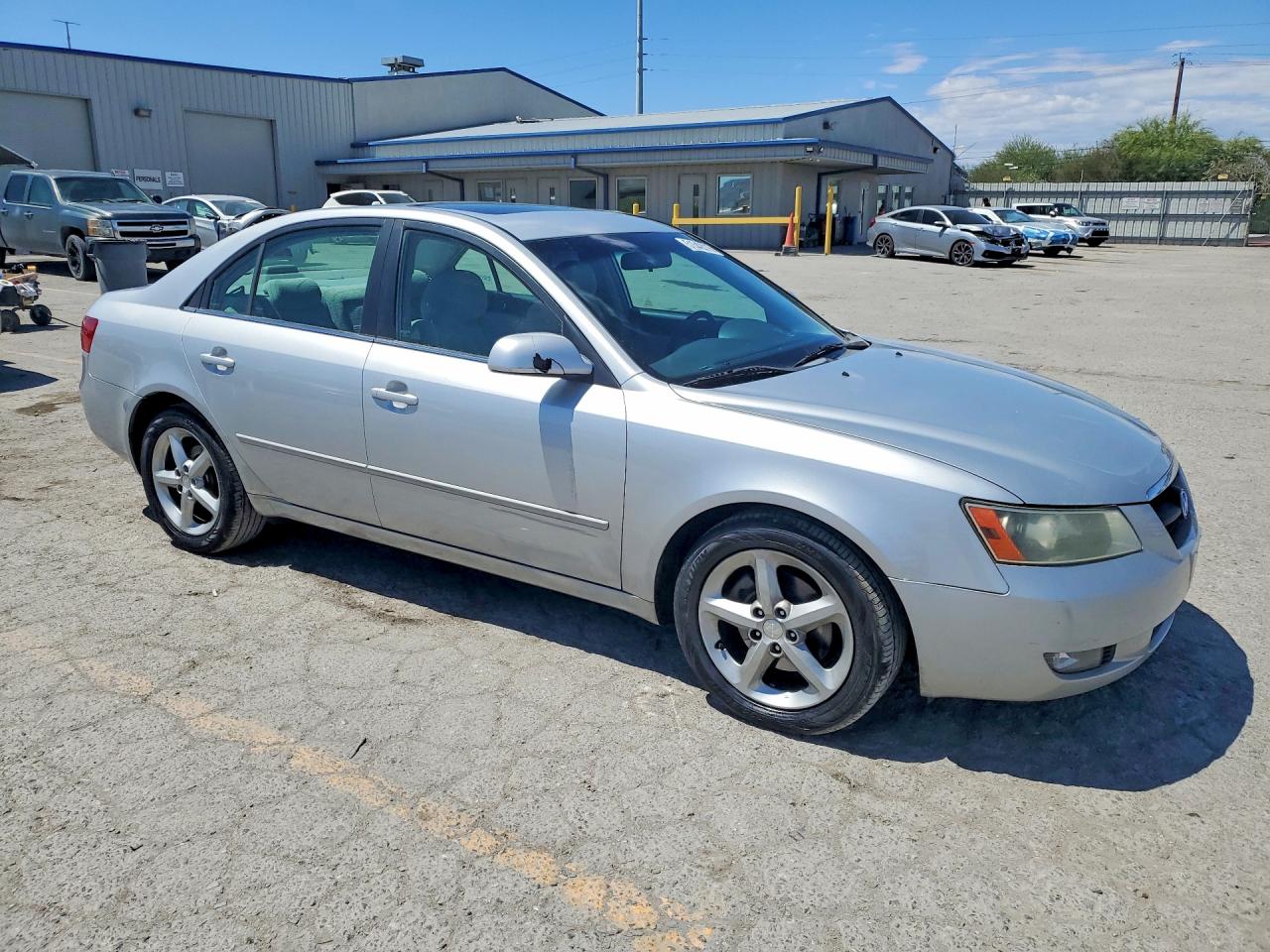 2007 Hyundai Sonata VIN 5NPEU46F57H287605 photo 4