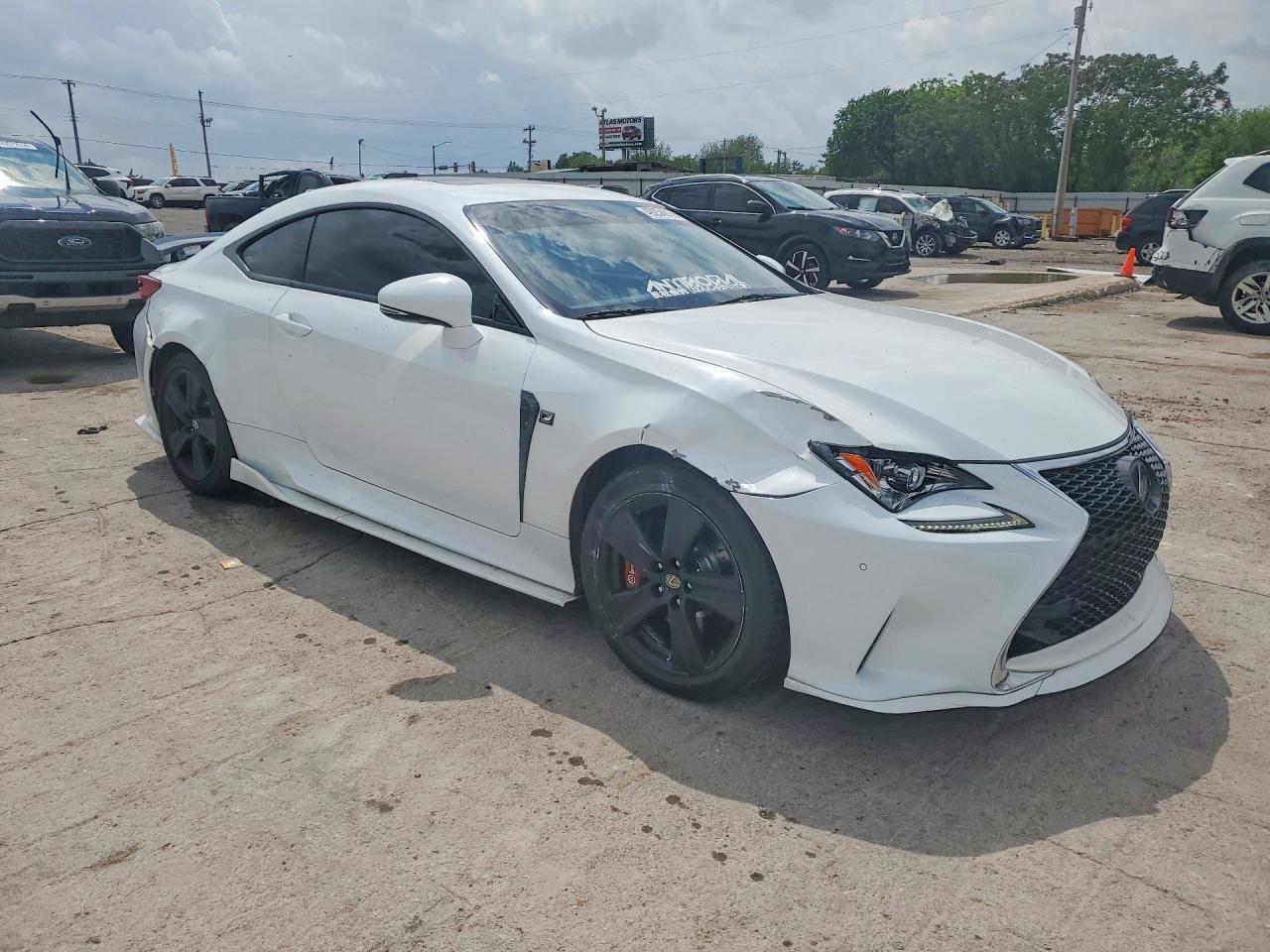 2017 Lexus Rc VIN JTHHA5BC5H5005616 photo 4