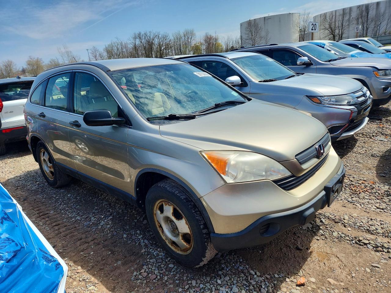 2008 Honda Crv VIN JHLRE48398C048477 photo 4