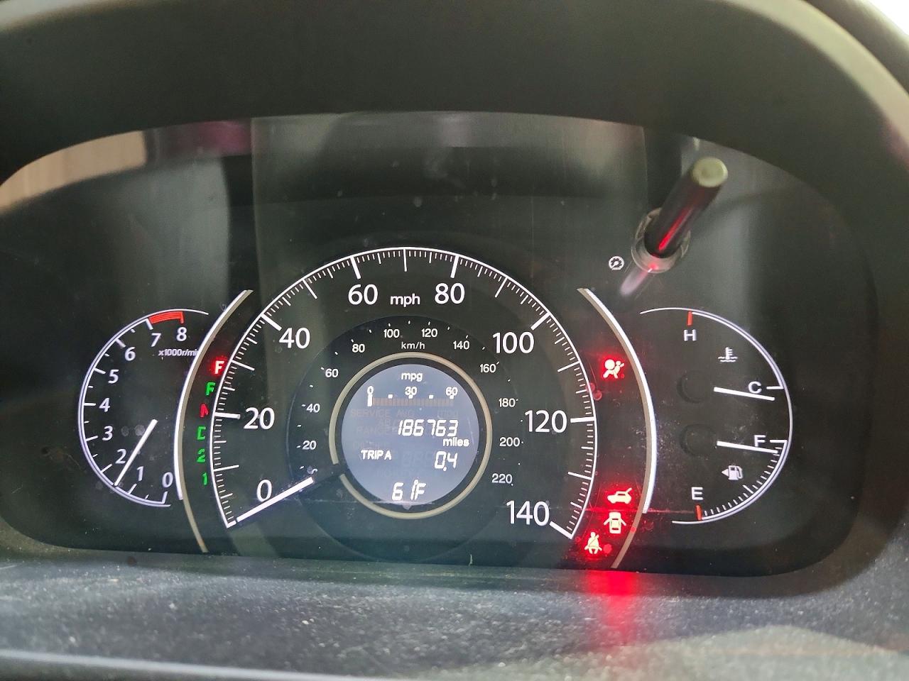 2013 Honda Crv VIN 2HKRM4H59DH600351 photo 9