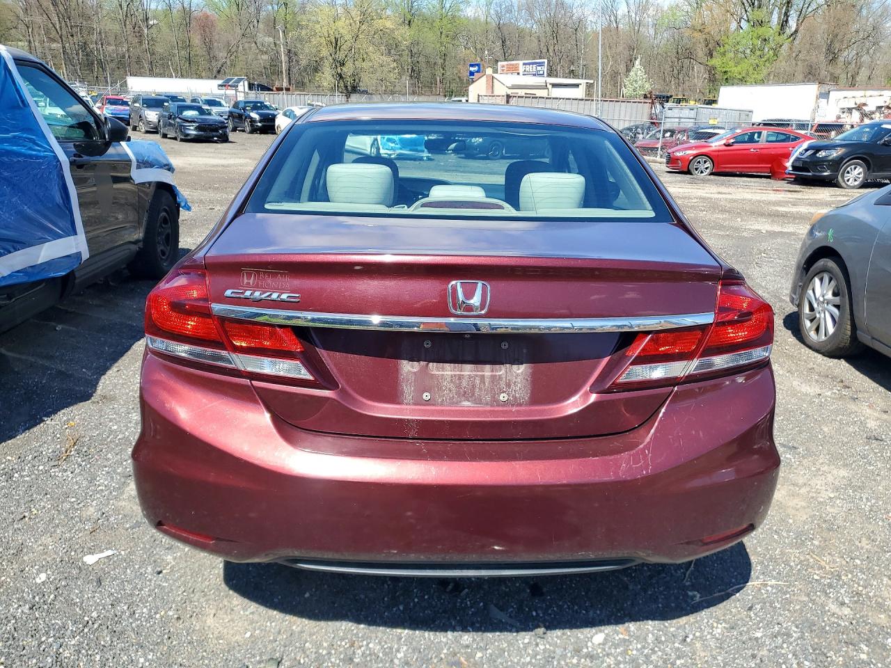 2014 Honda Civic VIN 19XFB2F85EE205471 photo 6