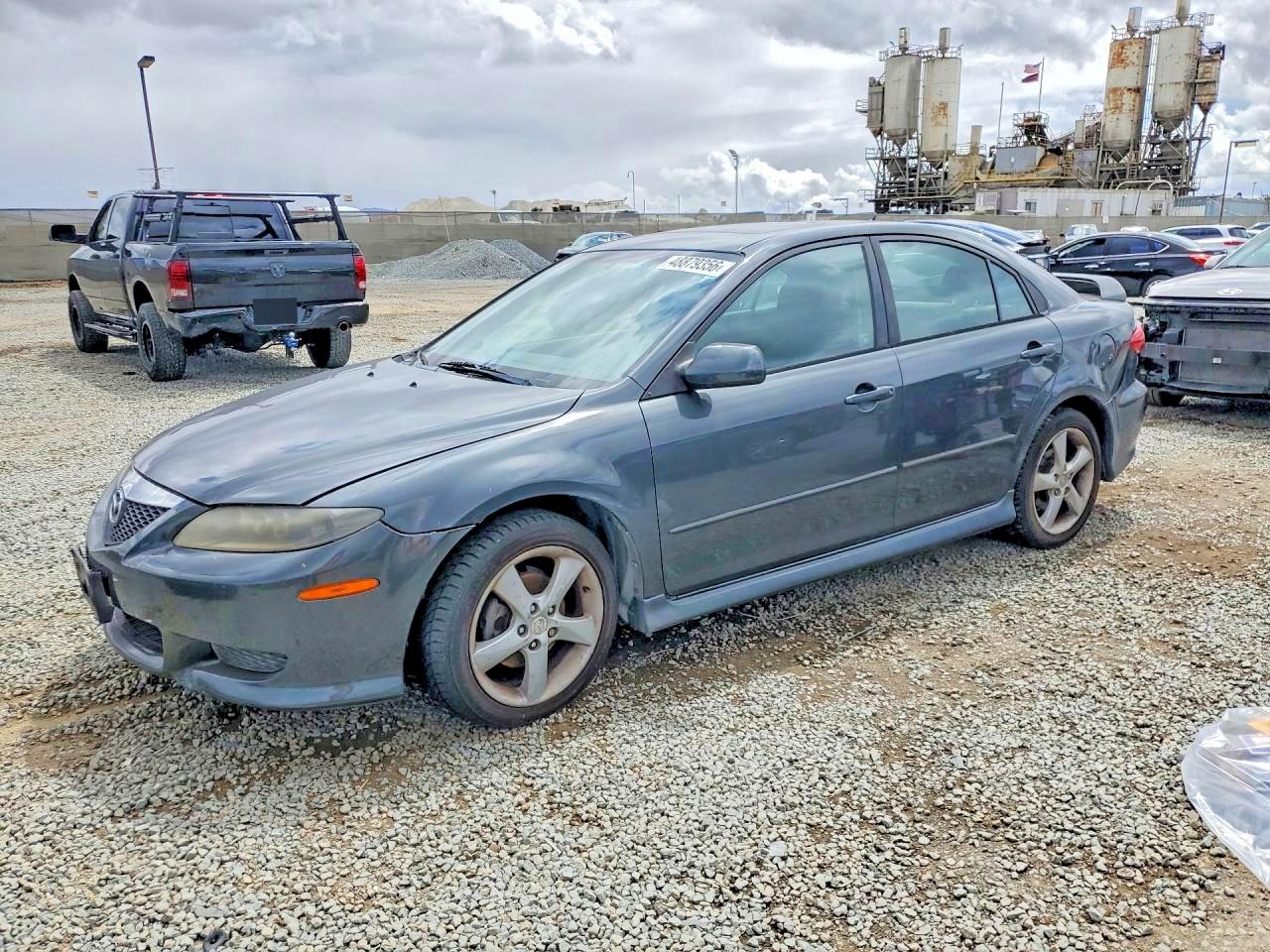 2004 Mazda 6 VIN 1YVHP84C745N89617 photo 1