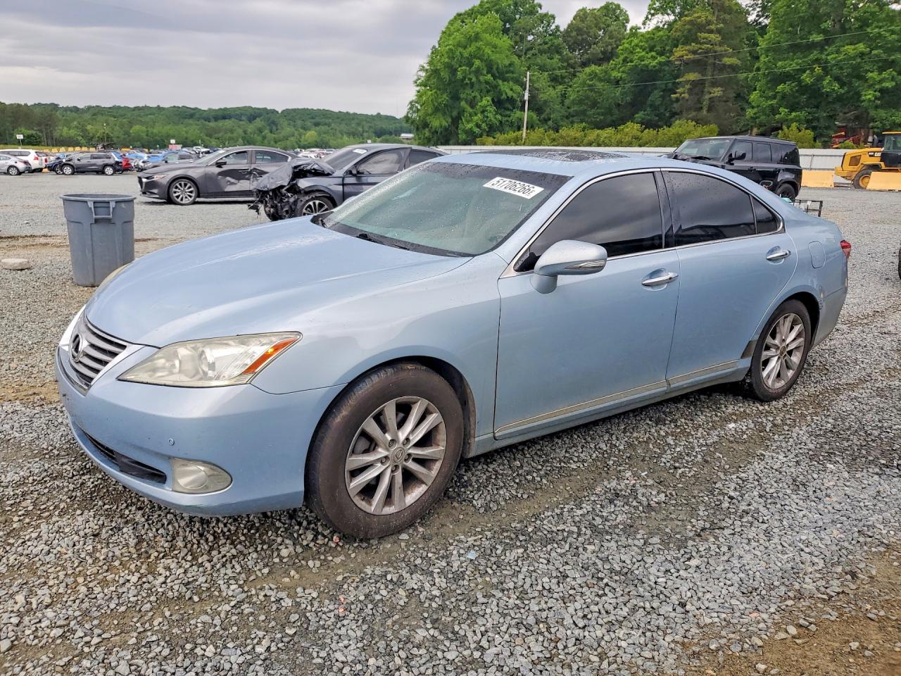 2012 Lexus ES350 VIN JTHBK1EG0C2504294 photo 1
