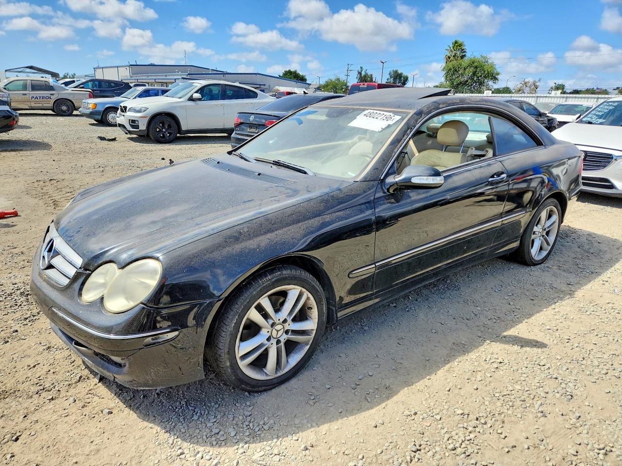 2007 Mercedes-Benz Clk-class VIN WDBTJ56H37F228570 photo 1