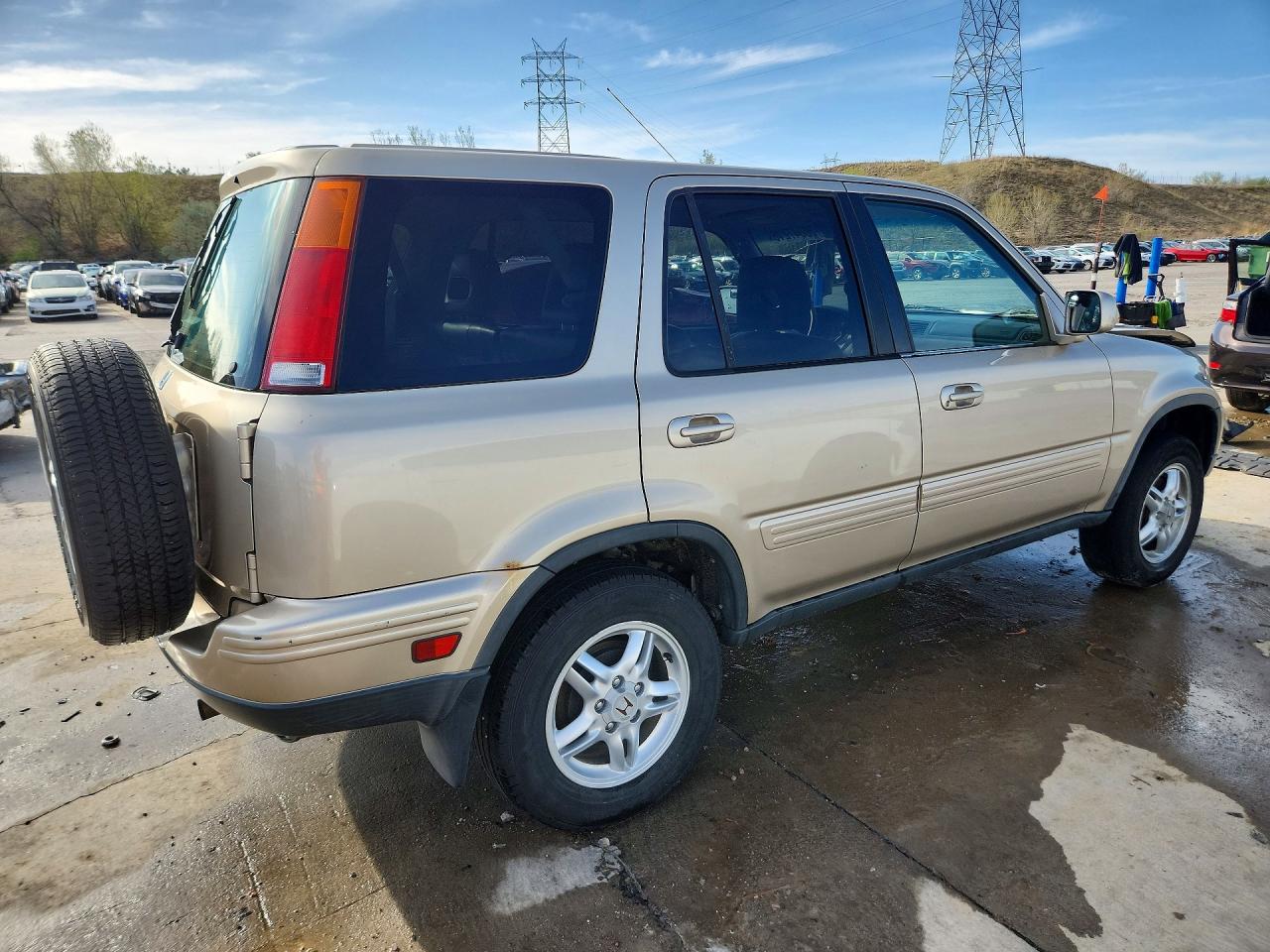 2001 Honda Crv VIN JHLRD187X1C040348 photo 3