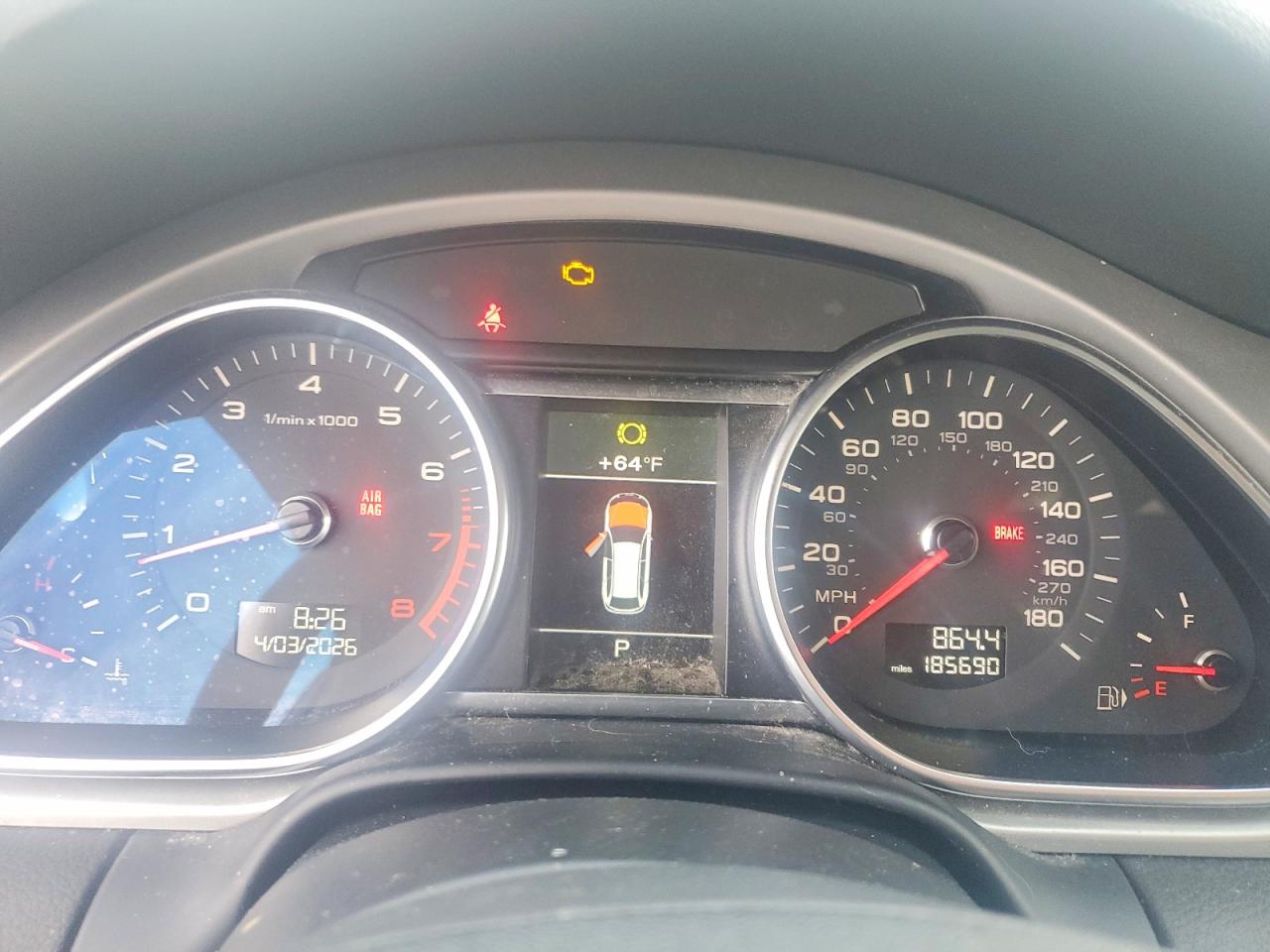 2014 Audi Q7 VIN WA1LGAFE4ED018125 photo 9