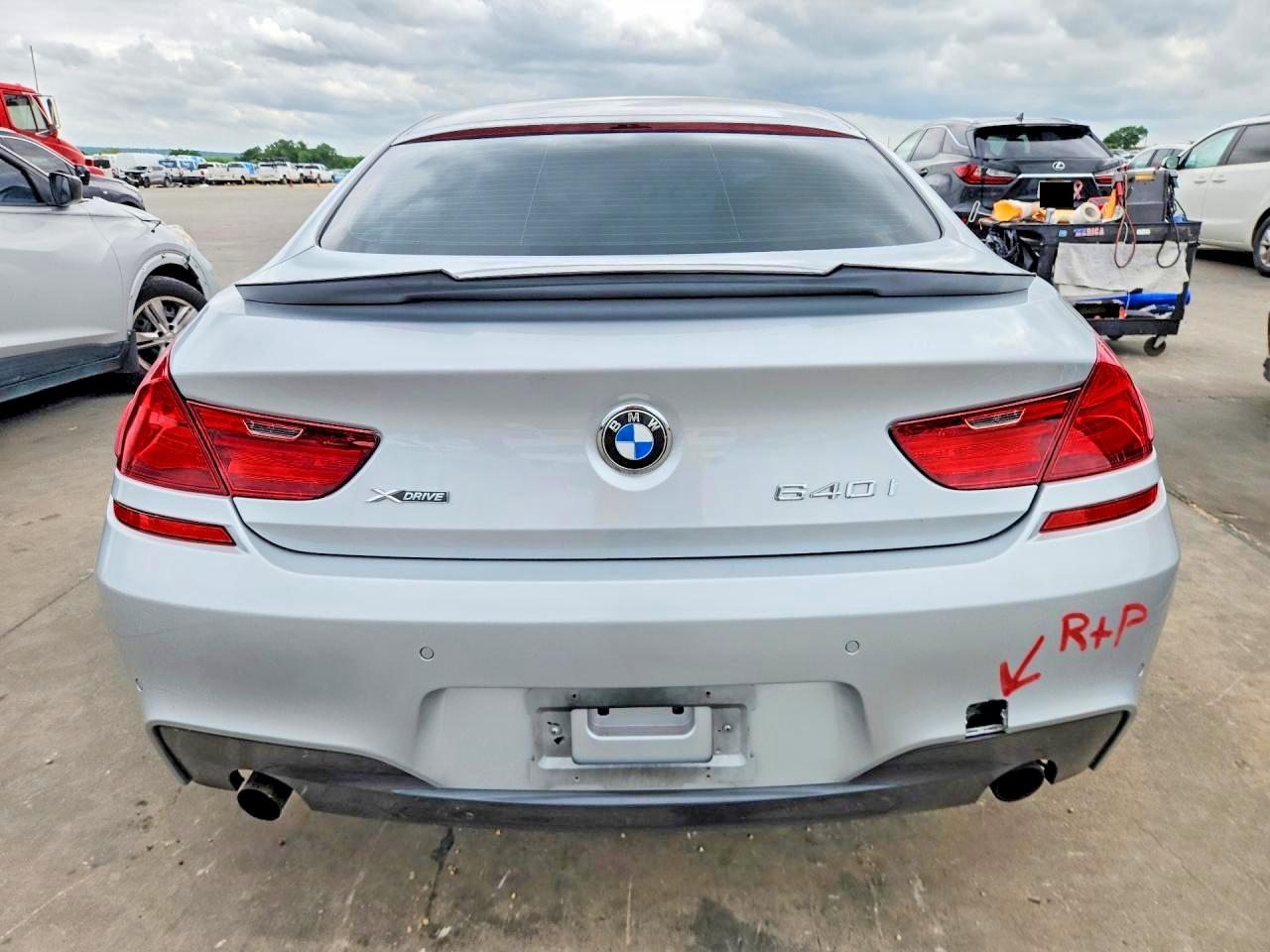 2015 BMW 6 series VIN WBA6B8C51FD453908 photo 6