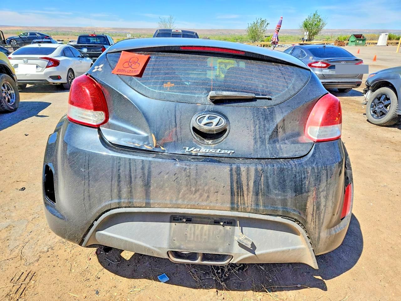 2012 Hyundai Veloster VIN KMHTC6AD8CU052252 photo 6