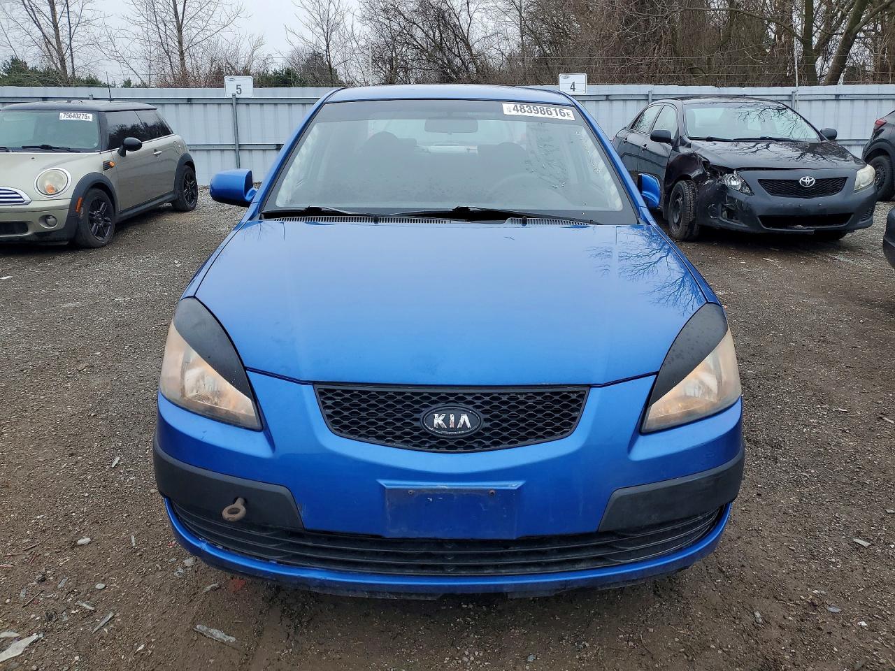 2008 Kia Rio VIN KNADE123786432168 photo 5