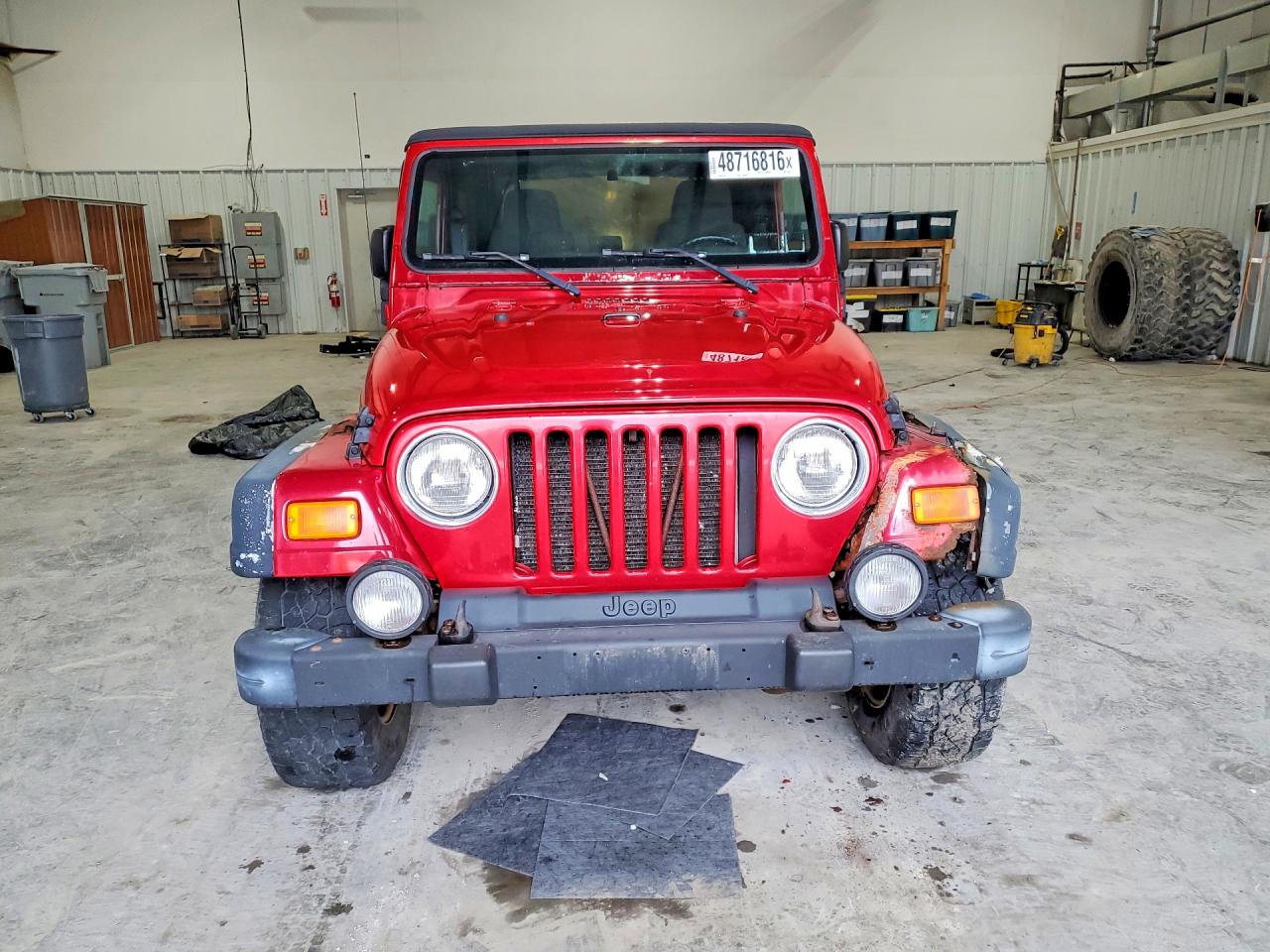 2004 Jeep Wrangler / VIN 1J4FA69S74P705058 photo 5