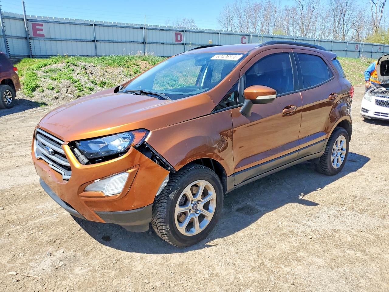2018 Ford Ecosport VIN MAJ6P1UL9JC213681 photo 1