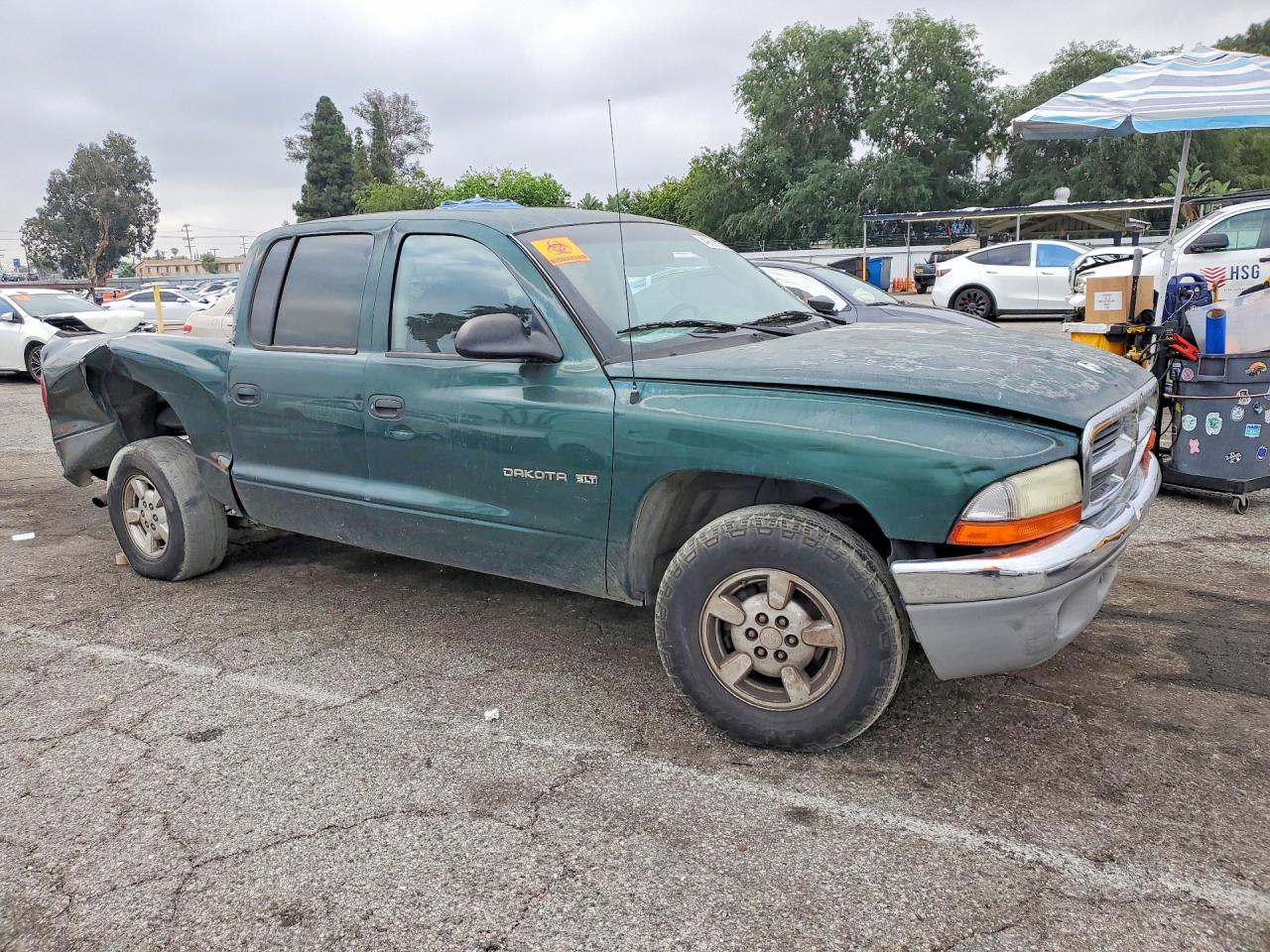 2001 Dodge Dakota VIN 1B7HL2AXX1S232306 photo 4