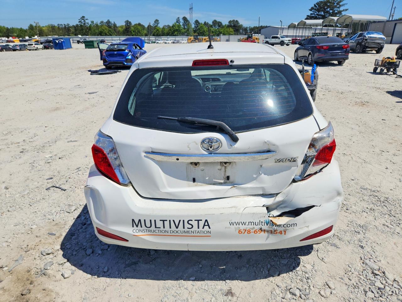 2014 TOYOTA Yaris VIN VNKJTUD33EA008996 photo 6