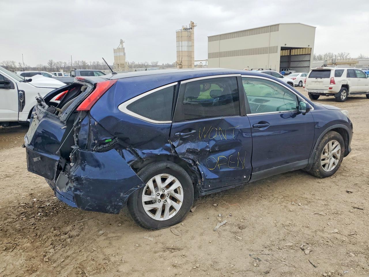 2015 HONDA Crv VIN 3CZRM3H51FG710617 photo 3