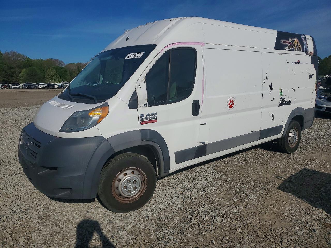 2017 Ram Promaster VIN 3C6TRVDG7HE519208 photo 1