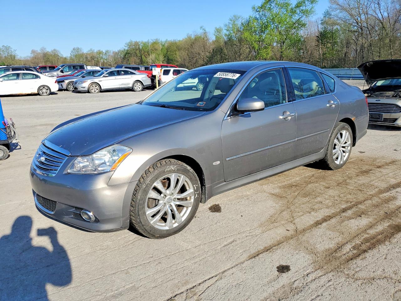 2008 Infiniti M35 VIN JNKAY01F08M653687 photo 1