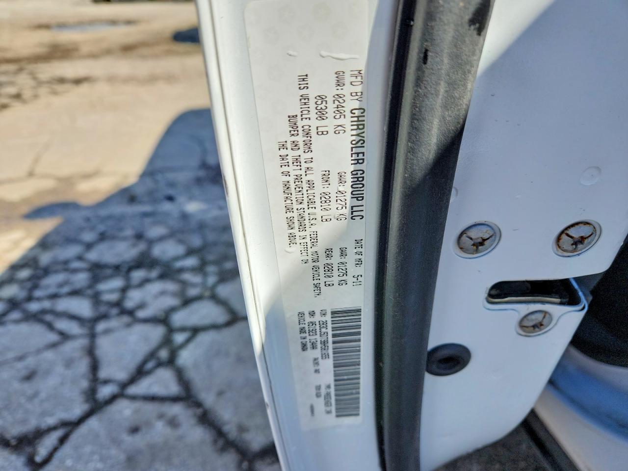 2011 Dodge Challenger VIN 2B3CJ5DT9BH581655 photo 12