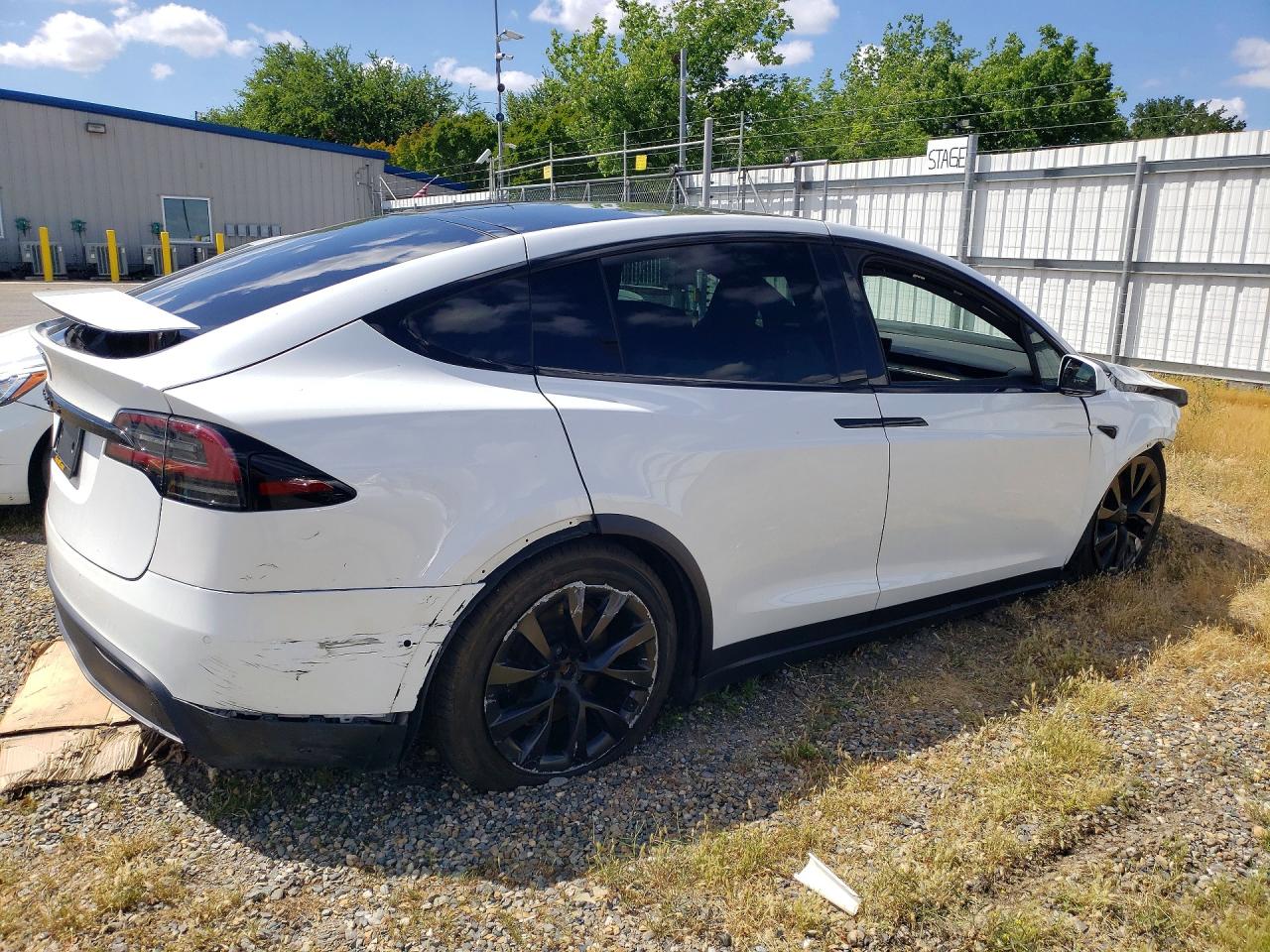 2022 Tesla Model x VIN 7SAXCDE55NF339480 photo 3