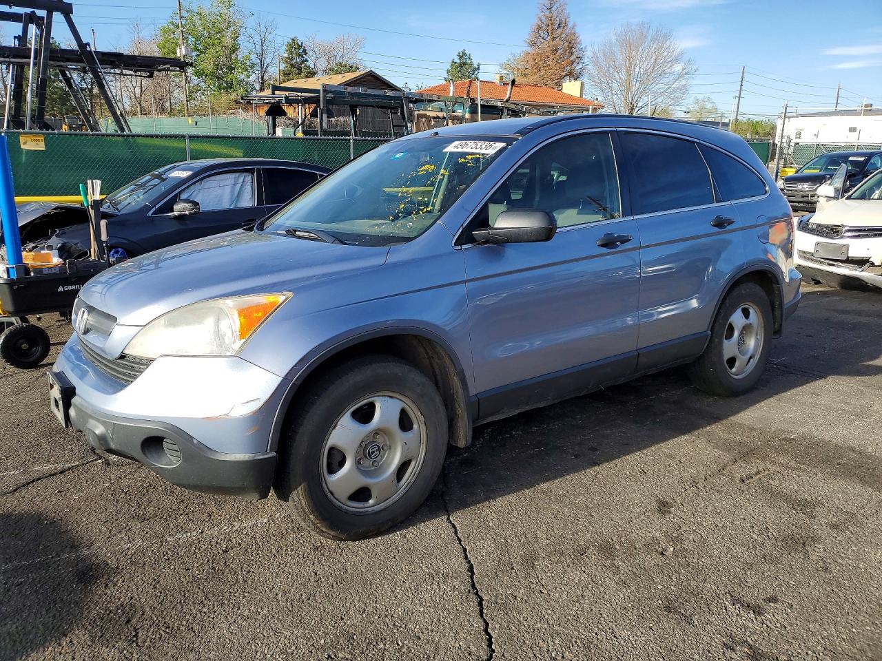 2007 Honda Crv VIN JHLRE48337C014047 photo 1