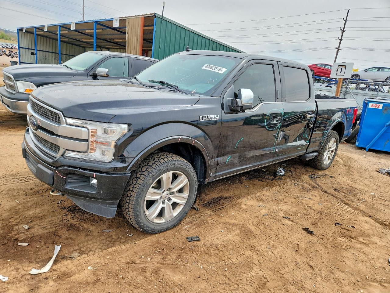 2018 Ford F150 VIN 1FTFW1E5XJFB43121 photo 1