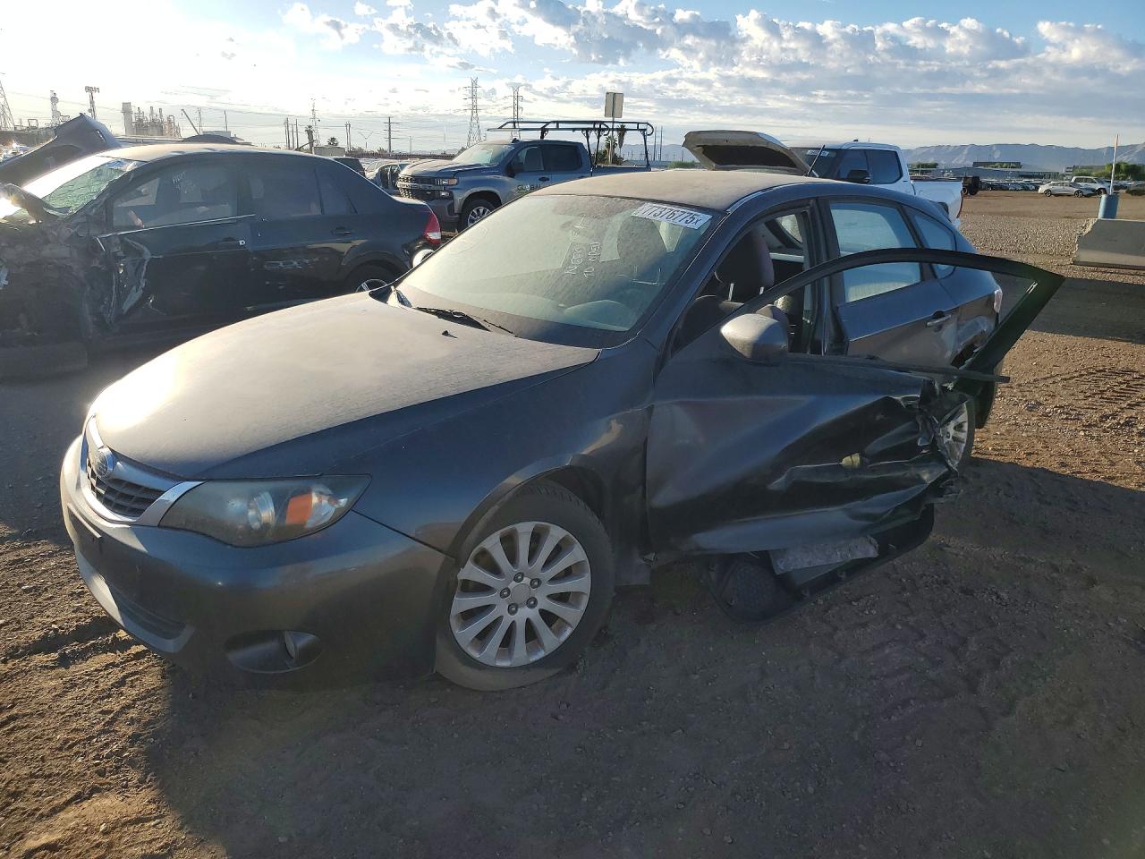 2008 Subaru Impreza VIN JF1GH61628H803232 photo 1