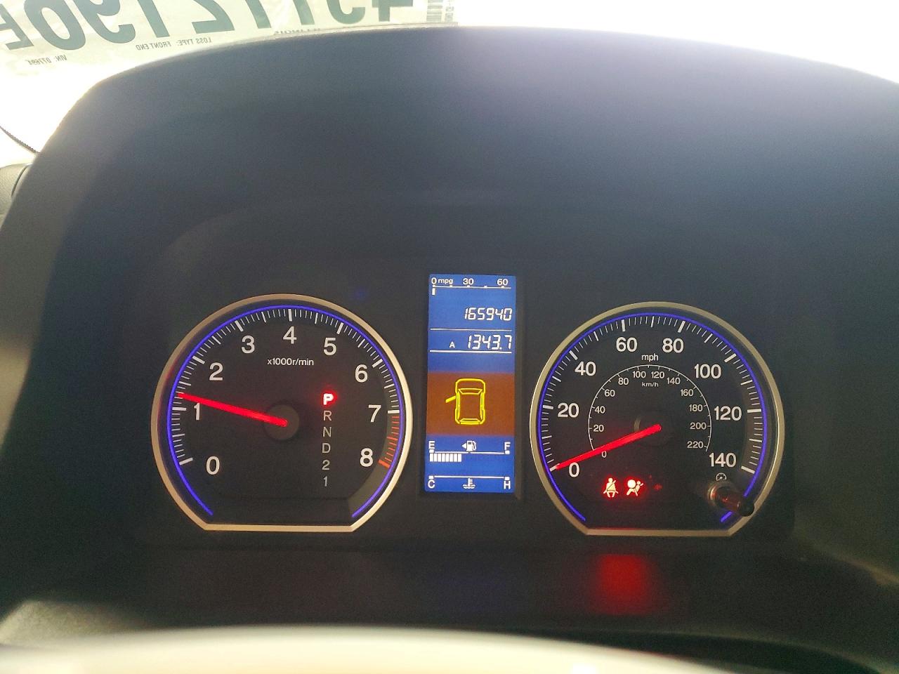 2011 HONDA Crv VIN 5J6RE4H49BL077694 photo 9