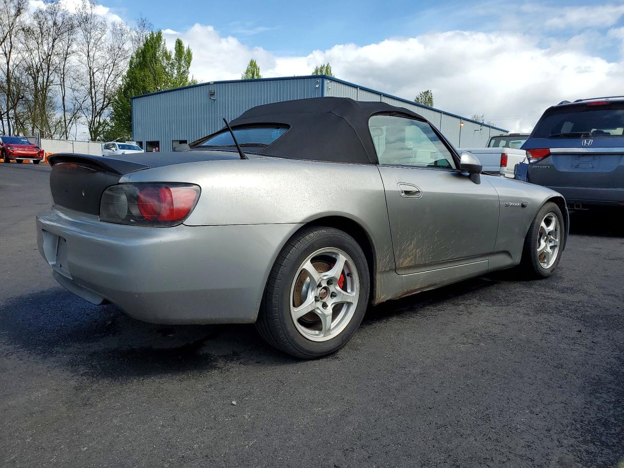 2001 Honda S2000 VIN JHMAP11411T001616 photo 3