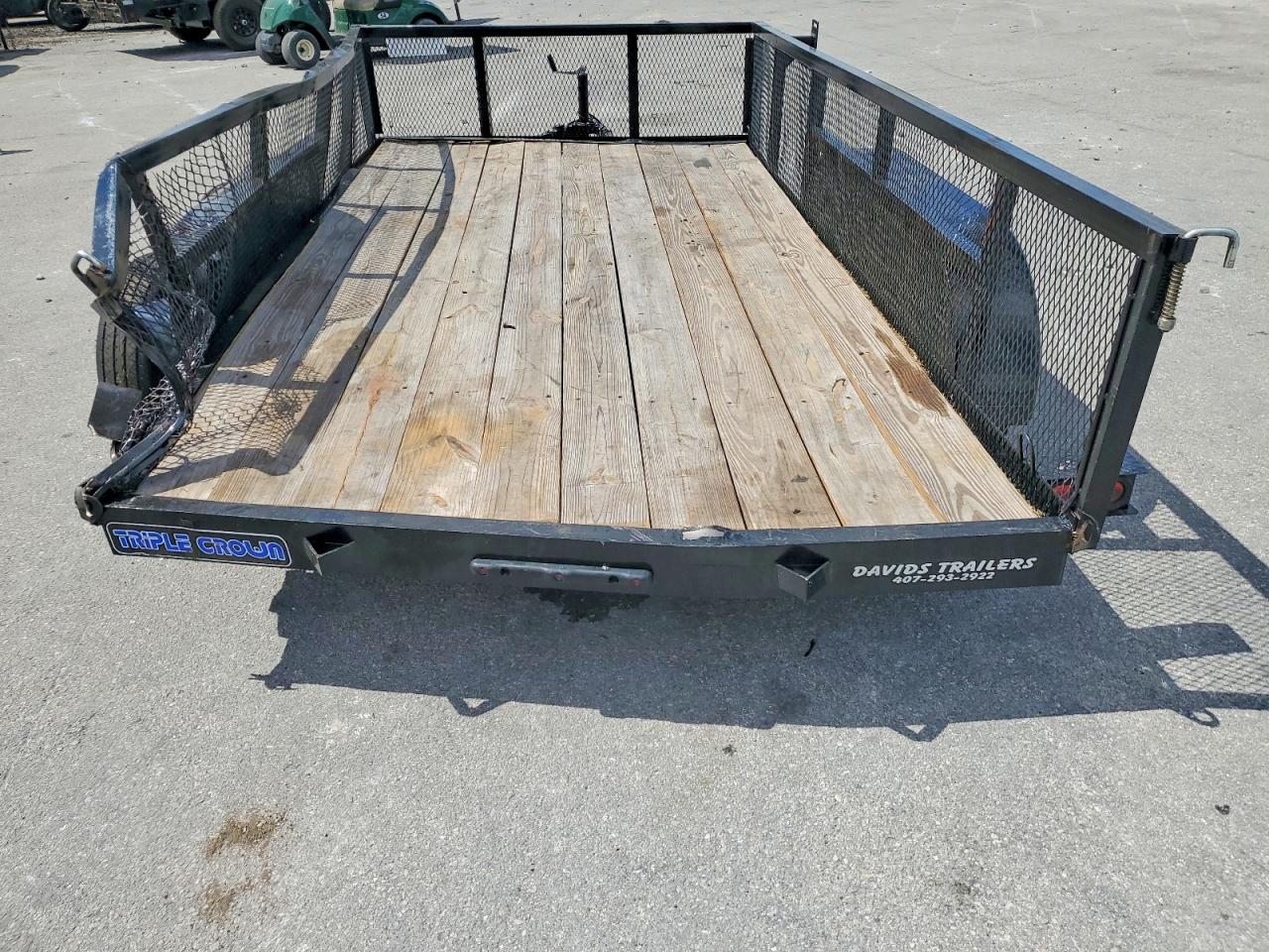 2026 TRIPLE CROWN U6X12TG UTILITY TRAILER VIN 1XNBU1221T1151968 photo 5