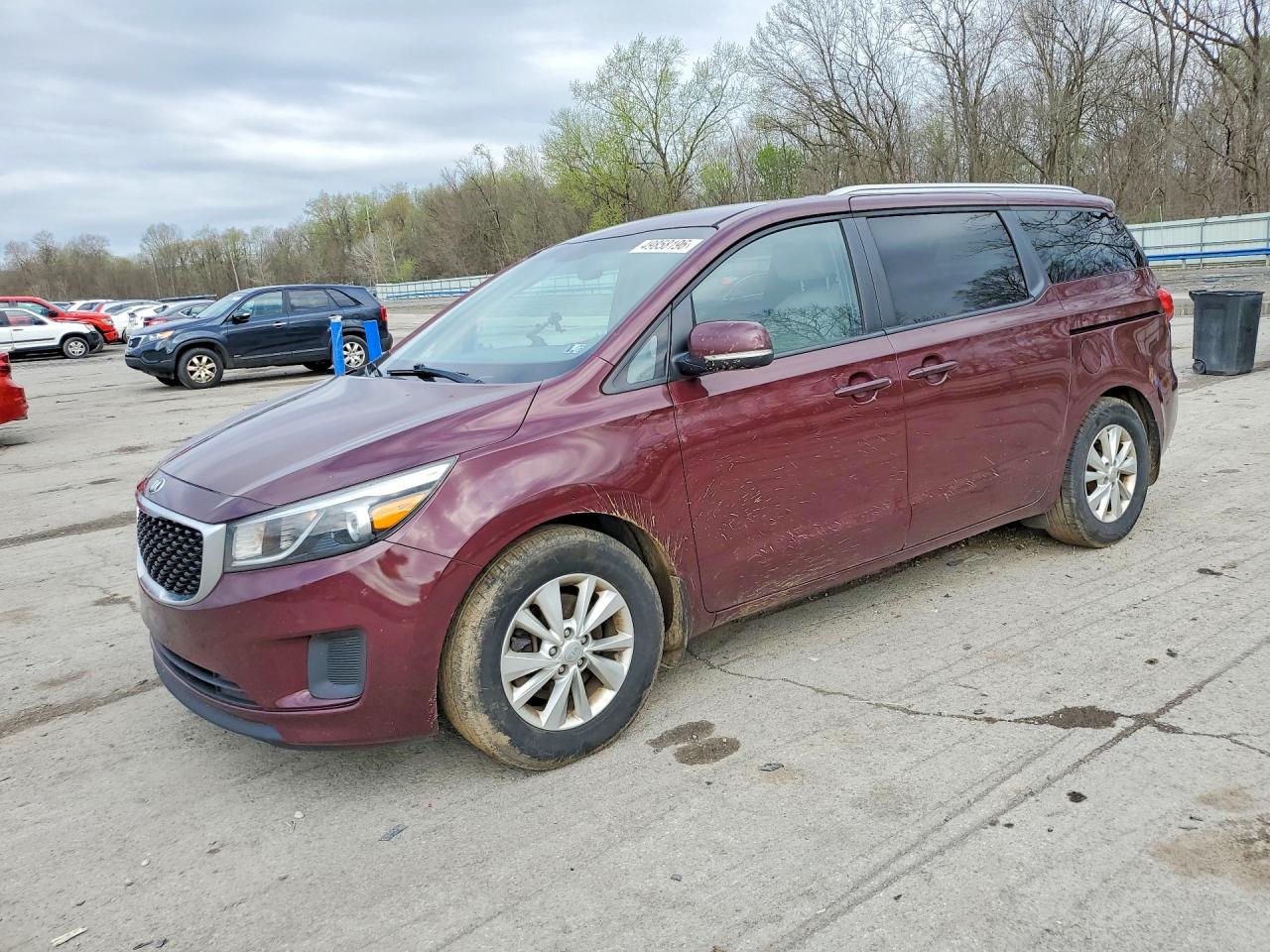 2016 Kia SEDONA VIN KNDMB5C15G6087964 photo 1