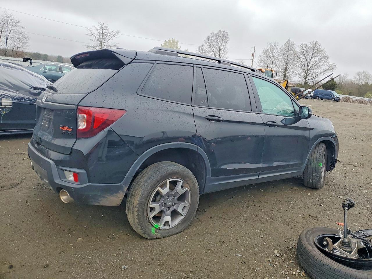 2022 Honda Passport VIN 5FNYF8H6XNB009449 photo 3