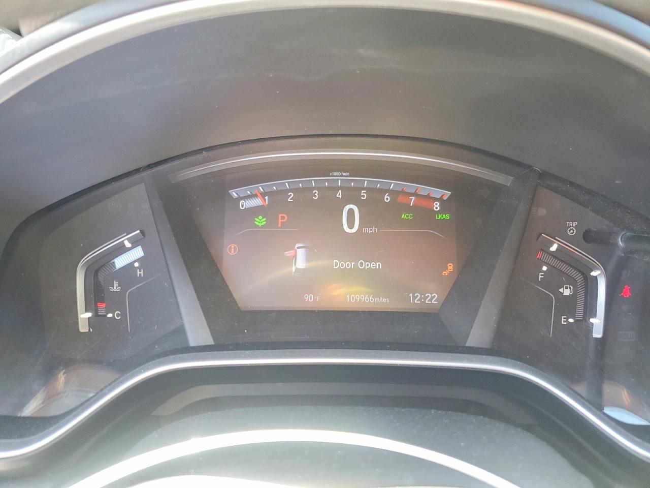 2019 Honda Crv VIN 5J6RW1H5XKA027791 photo 9