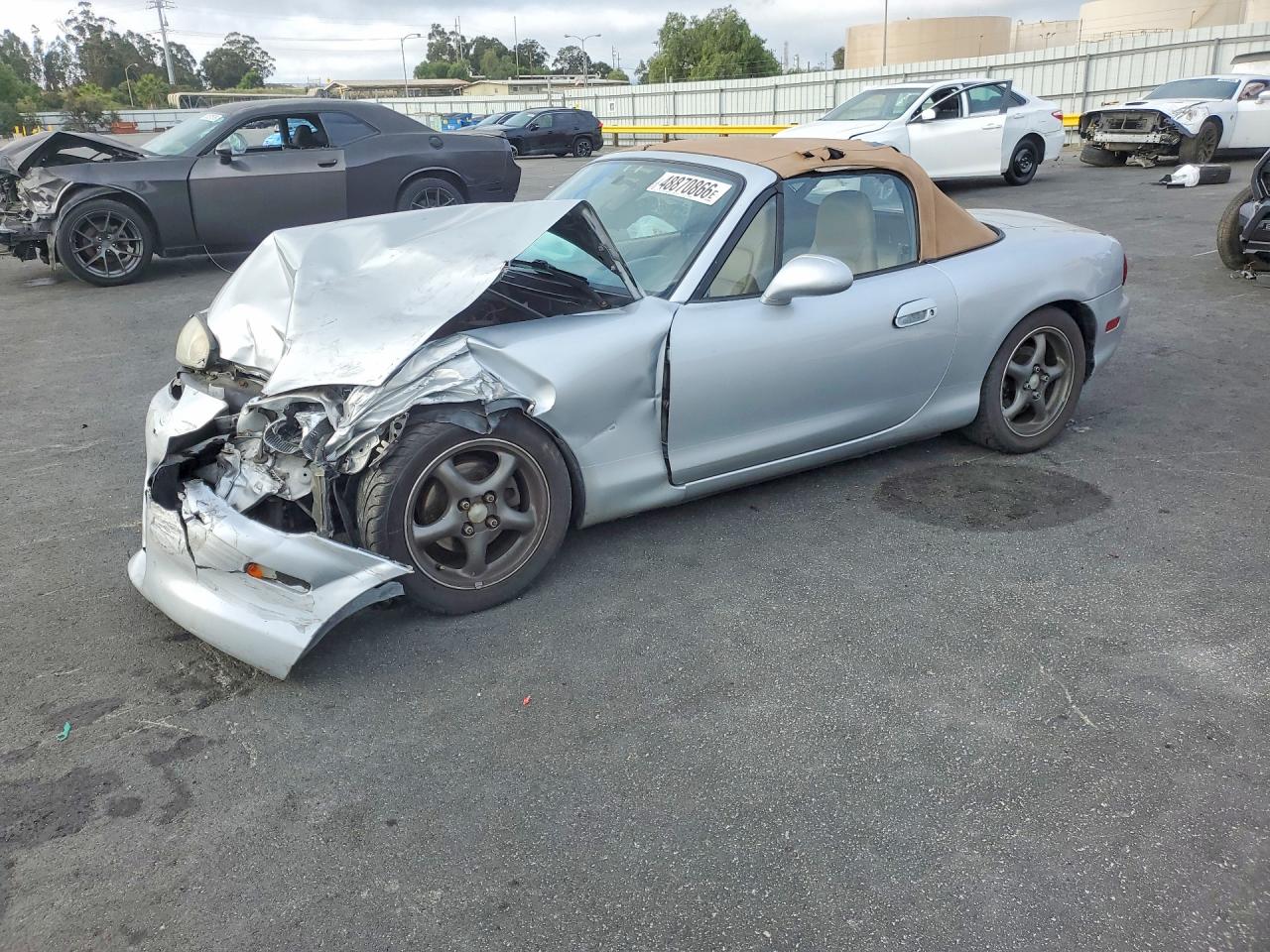 2000 MAZDA Mx5 VIN JM1NB3534Y0142626 photo 1