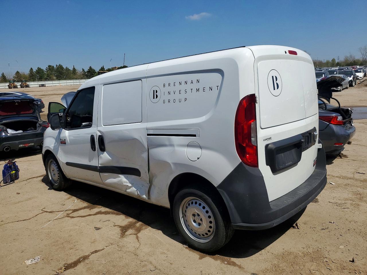 2020 Ram Promaster VIN ZFBHRFAB6L6S01174 photo 2