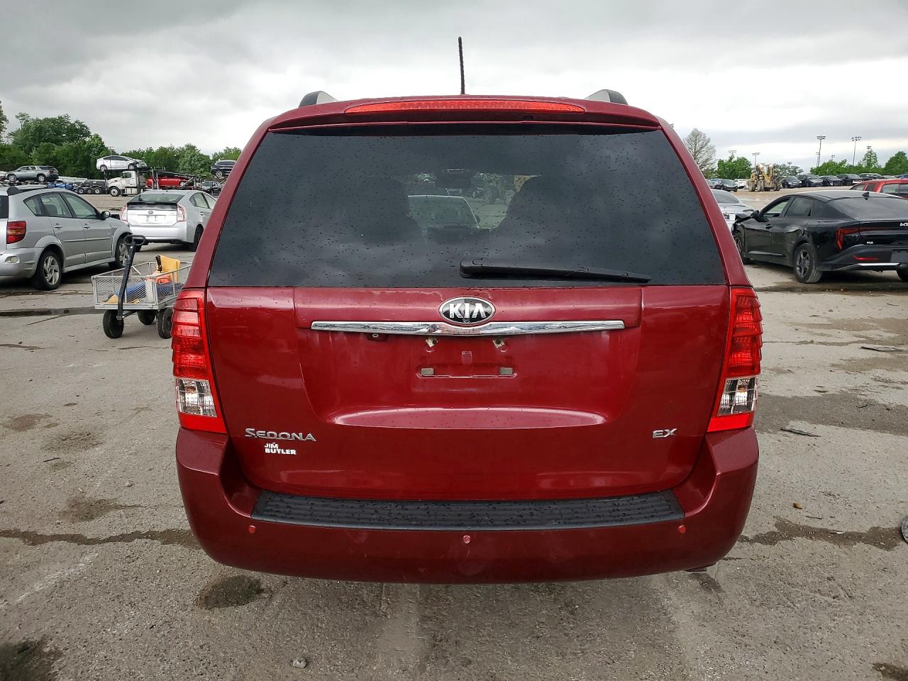 2014 Kia SEDONA VIN KNDMH4C70E6552774 photo 6
