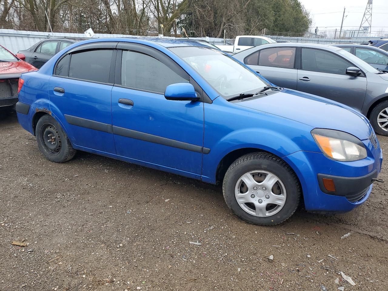 2008 Kia Rio VIN KNADE123786432168 photo 4