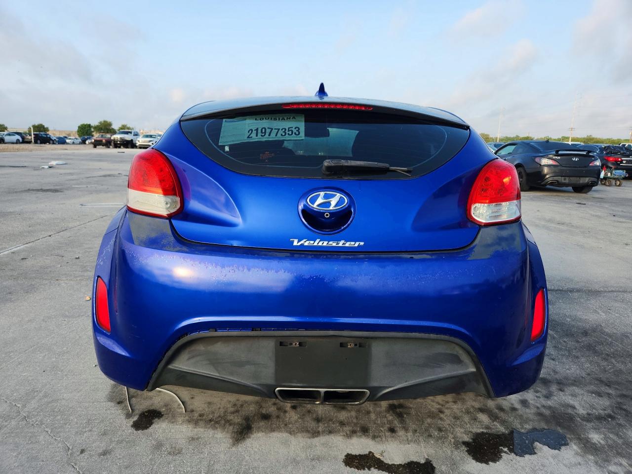 2014 Hyundai Veloster VIN KMHTC6AD1EU207274 photo 6