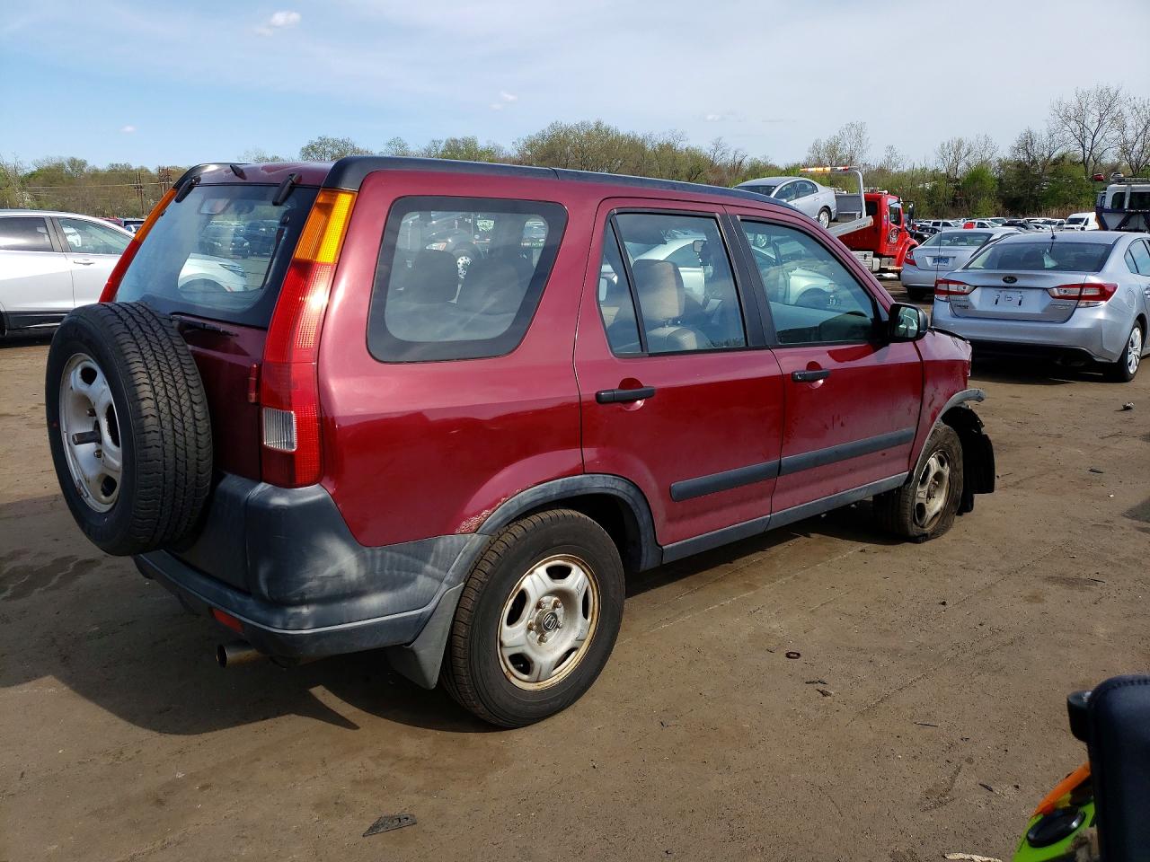 2004 Honda Crv VIN JHLRD68424C011966 photo 3