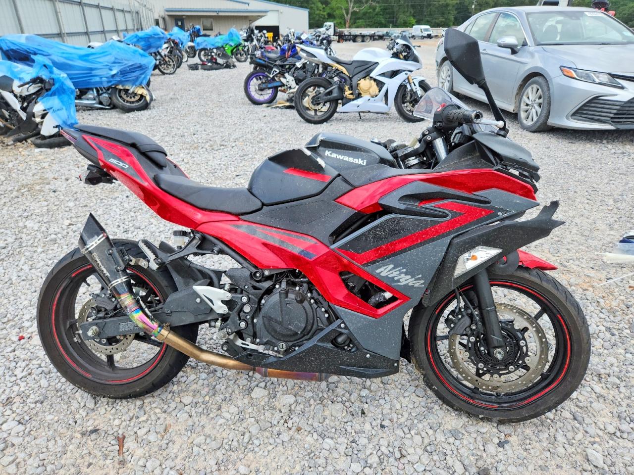2024 Kawasaki Ninja 500 VIN ML5EXGG16RDA11239 photo 1