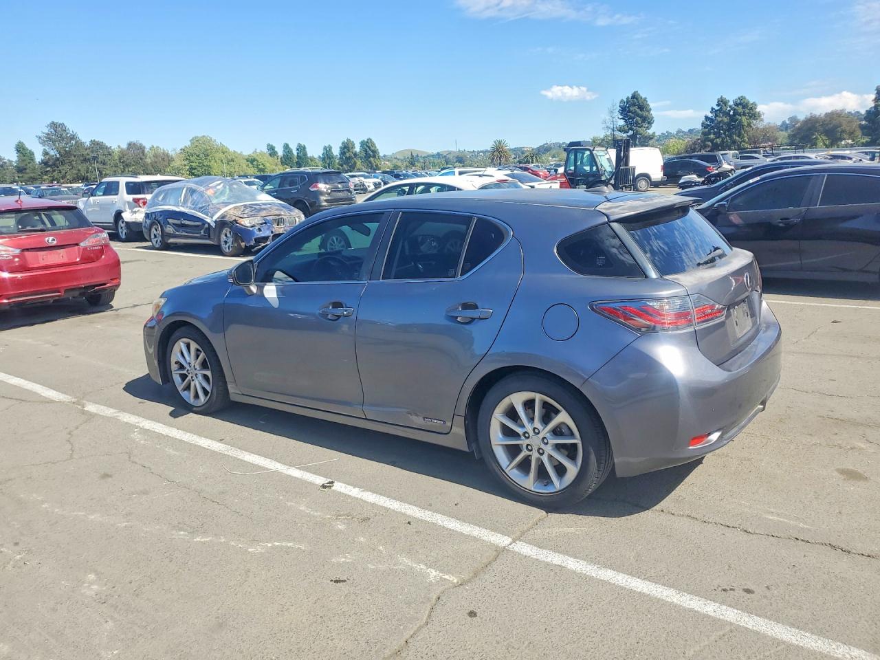 2012 Lexus Ct 200 VIN JTHKD5BH0C2107635 photo 2