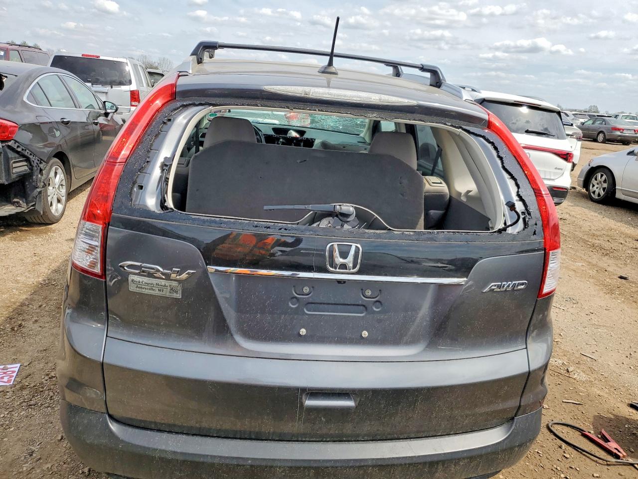 2013 Honda Crv VIN 2HKRM4H76DH668821 photo 6