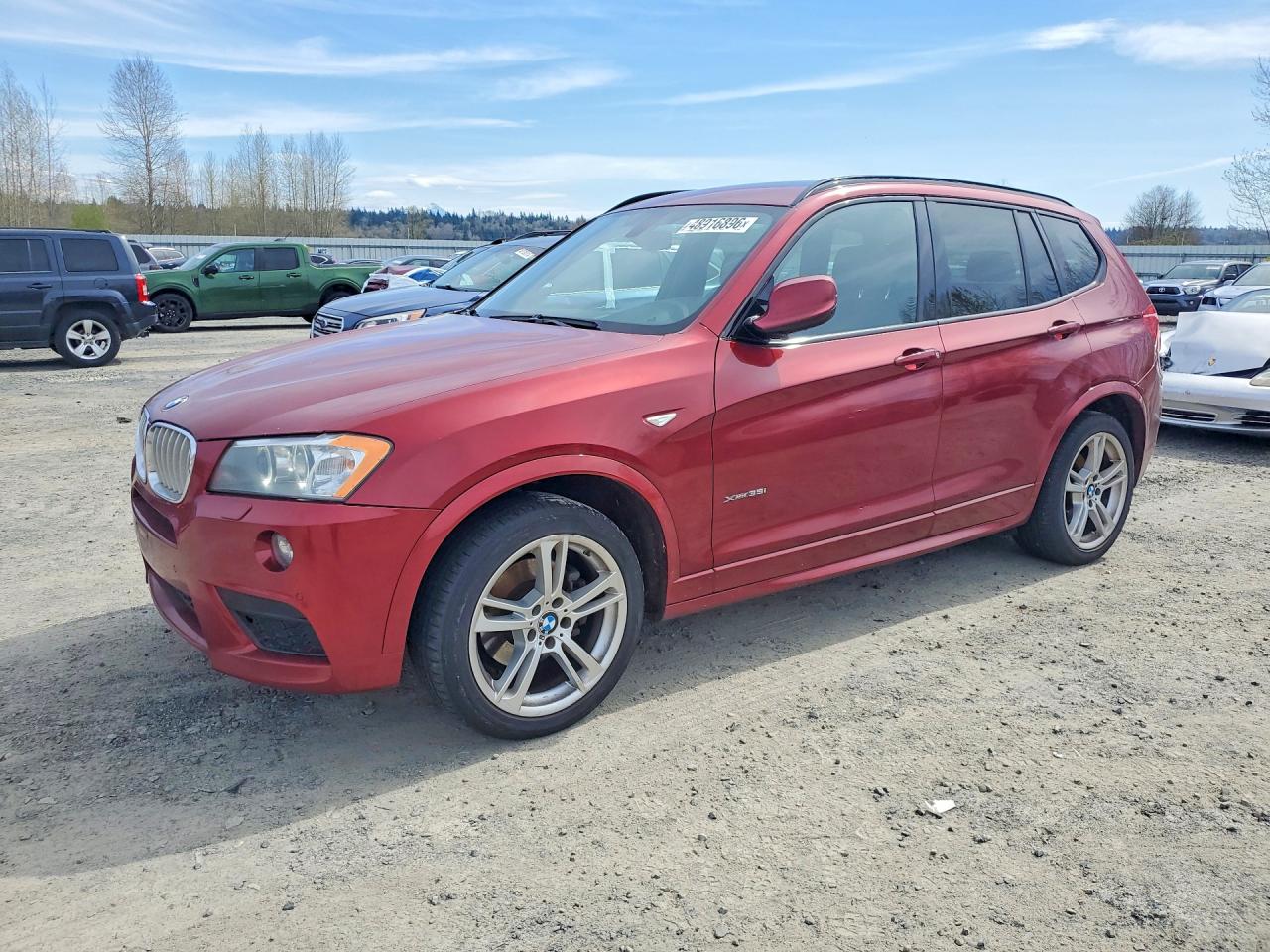 2014 BMW X3 VIN 5UXWX7C5XEL983540 photo 1