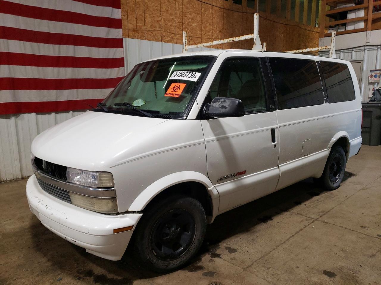 2001 CHEV Astro VIN 1GNEL19W41B126899 photo 1