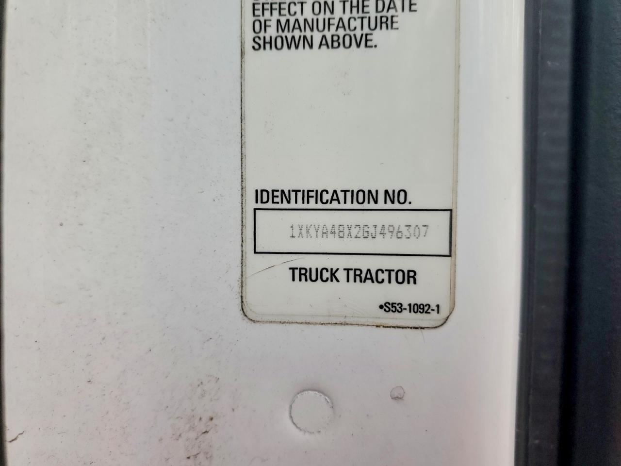 2016 KENWORTH All other VIN 1XKYA48X2GJ496307 photo 10
