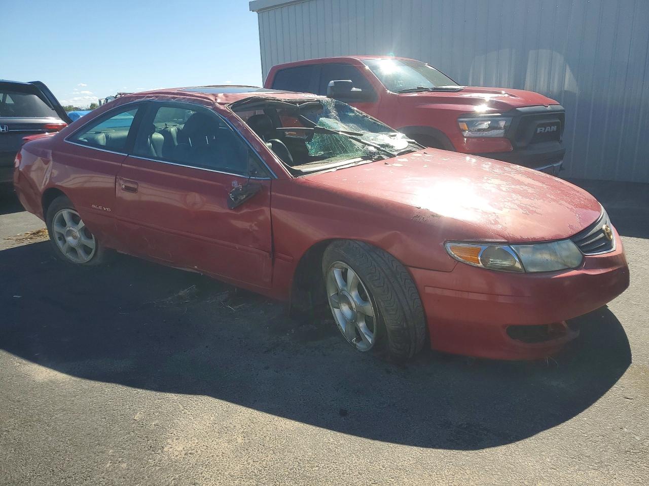 2003 TOYOTA Camry sola VIN 2T1CF28P13C602781 photo 4