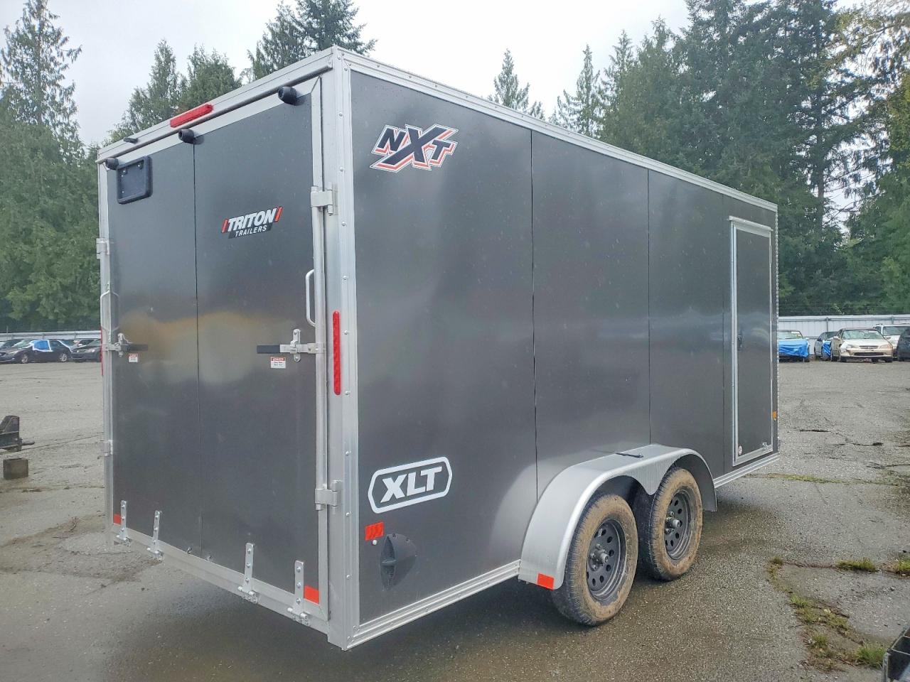 2026 ALCOM NXT 7X16 R-S ENCLOSED CARGO TRAILER VIN 5WFBE1628TB053930 photo 4